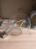 Globe LED lamp E27 fitting - 4 stuks - warm licht, Huis en Inrichting, Lampen | Hanglampen, Ophalen, Nieuw, Glas, Modern