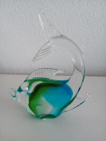 Muranoglas Vis - Decoratief Kunstobject beschikbaar voor biedingen