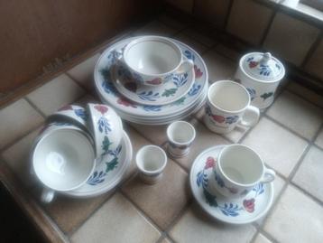 Boerenbont Boch Servies - Diverse Onderdelen beschikbaar voor biedingen
