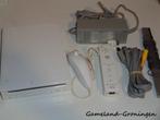 Nintendo Wii met Controller, Nunchuk & Bedrading (Wit), Ophalen of Verzenden, Gebruikt, Met 1 controller