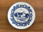Delfts Blauw “Limburgse Hoeve” Zenith-Gouda wandbord, Antiek en Kunst, Ophalen