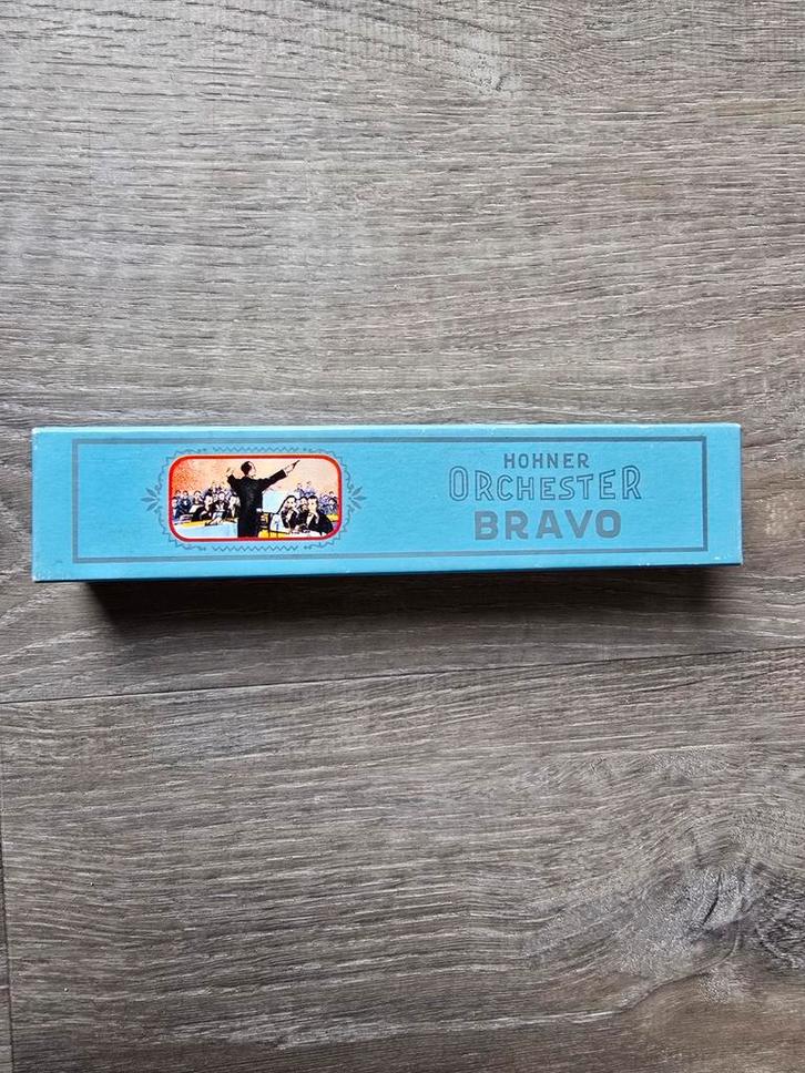 Hohner Orchester Bravo Mondharmonica - Klassieker!, Muziek en Instrumenten, Blaasinstrumenten | Mondharmonica's, Zo goed als nieuw