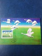 China serie postzegels op ansichtkaarten, Ophalen of Verzenden, Gestempeld, Oost-Azië