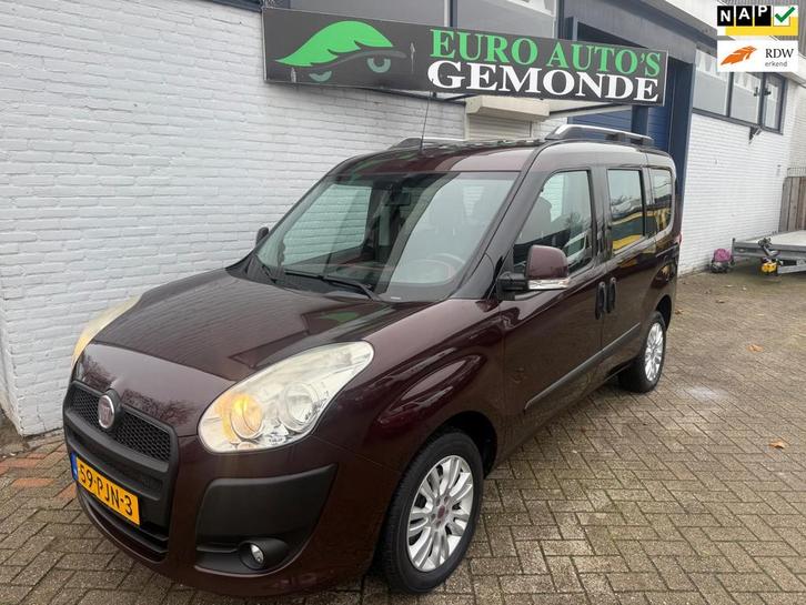 Fiat Doblò 1.4 Emotion LUXE UITVOERING, Auto's, Fiat, Bedrijf, Te koop, Doblo, ABS, Airbags, Airconditioning, Bluetooth, Centrale vergrendeling