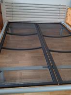 Bed met spiraal bodem en frame 205x160cm, Ophalen, Gebruikt, 210 cm, Tweepersoons