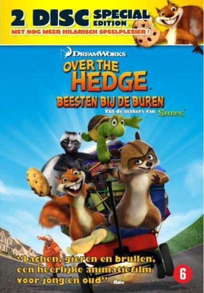 Over the Hedge - Beesten bij de Buren (2DVD)(Special Edition, Cd's en Dvd's, Dvd's | Tekenfilms en Animatie, Zo goed als nieuw