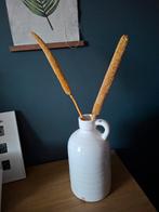 Grote witte vaas voor decoratie., Ophalen, Zo goed als nieuw, Wit, Minder dan 50 cm