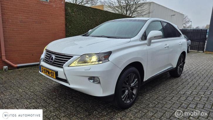 Lexus RX 450h 4WD Luxury Line, winterbanden, trekhaak, Auto's, Lexus, Bedrijf, Te koop, RX(-H), 4x4, ABS, Achteruitrijcamera, Airbags