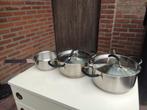 Hema Pannen set + Tefal pan, Ophalen of Verzenden, Zo goed als nieuw