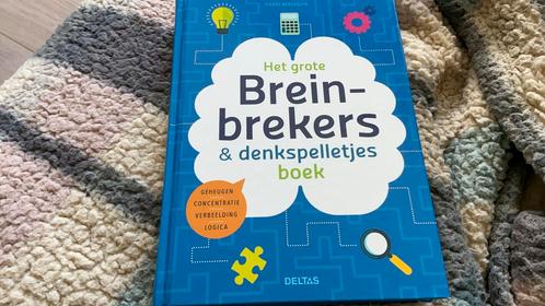 Het grote breinbrekers-en denkspelletjesboek, Boeken, Hobby en Vrije tijd, Nieuw, Ophalen of Verzenden