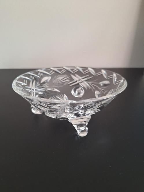 kristallen bonbonschaaltje, Antiek en Kunst, Antiek | Glas en Kristal, Ophalen of Verzenden
