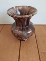 Vintage - Vaas bruin creme druipglazuur - Germany 235-14, Antiek en Kunst, Antiek | Vazen, Ophalen