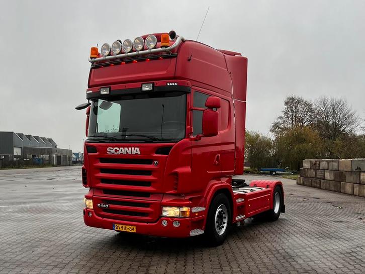 Scania | R440 | Topline | 2008 | Euro5 | 524.014 km, Auto's, Vrachtwagens, Particulier, Airconditioning, Alarm, Boordcomputer