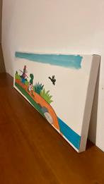 Mooi schilderij canvas, Ophalen
