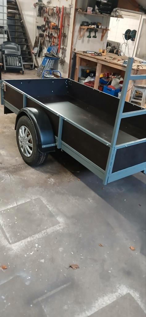 Aanhanger bak maat 250x126, Auto diversen, Aanhangers en Bagagewagens, Gebruikt, Ophalen