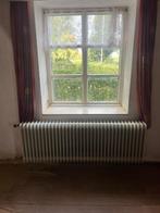 Retro vintage radiator gietijzer 50x145cm, Doe-het-zelf en Verbouw, Verwarming en Radiatoren, Ophalen, 30 tot 80 cm, Gebruikt