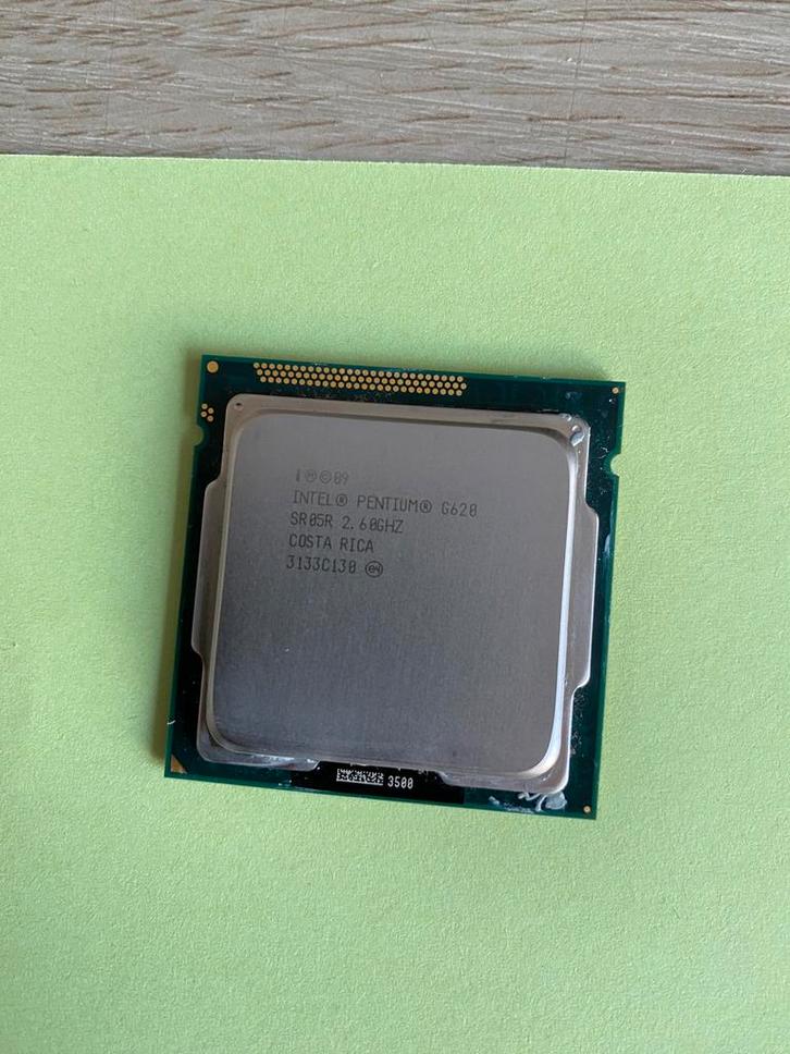 Intel Pentium G620 @2.60GHz dual-core 65W LGA 1155, Computers en Software, Processors, Gebruikt, 2-core, 2 tot 3 Ghz, Ophalen of Verzenden