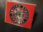 Vintage United States Marines hadge/embleem, Embleem of Badge, Amerika, Ophalen of Verzenden, Marine