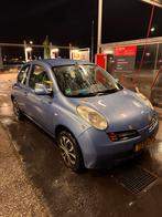 Nissan Micra 1.2 59KW 3DR 2003 Blauw, Auto's, Nissan, Voorwielaandrijving, Stof, 31 €/maand, Blauw