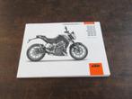 KTM 390 Duke 2015 handleiding manual, Motoren, Ophalen of Verzenden, Overige merken