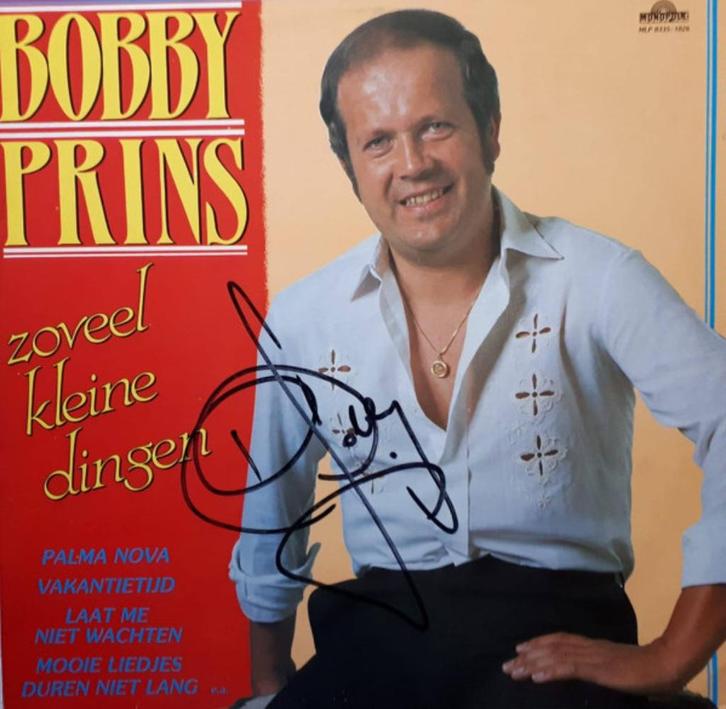 Bobby Prins – Zoveel Kleine Dingen, Cd's en Dvd's, Vinyl | Nederlandstalig, Zo goed als nieuw, Levenslied of Smartlap, Overige formaten
