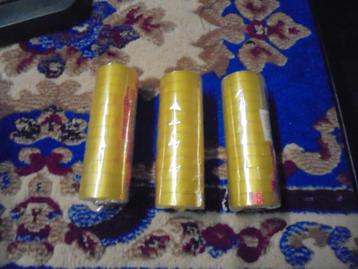 3 ritsen plakband 12 rolletjes per rits beschikbaar voor biedingen