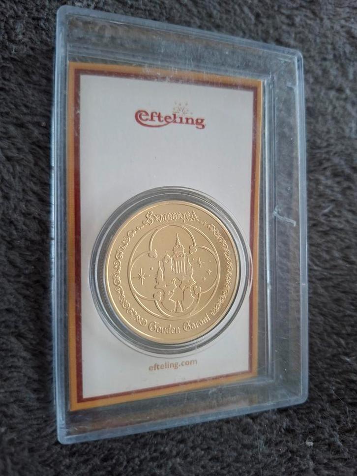 Efteling Symbolica munt in originele doos, Verzamelen, Efteling, Zo goed als nieuw, Overige typen, Ophalen of Verzenden