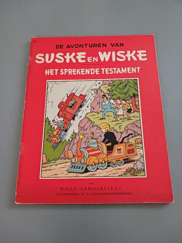 Suske & Wiske, Sprekende Testament, 1ste druk, goede staat, Boeken, Stripboeken, Eén stripboek, Ophalen of Verzenden