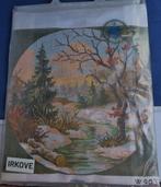 BORDUUR PAKKET COMPLEET WOL * Winter *, Hobby en Vrije tijd, Borduren en Borduurmachines, Verzenden, Nieuw, Handborduren, Borduurpakket