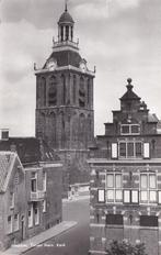 ansichtkaart Meppel Toren Herv Kerk gelopen 1952, Verzamelen, 1940 tot 1960, Gelopen, Drenthe, Verzenden