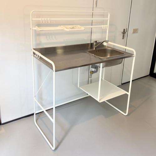 IKEA Sunnersta kitchenette met Lagan kraan en siphon, Huis en Inrichting, Keuken | Keukenelementen, Gebruikt, 100 tot 150 cm, 100 tot 150 cm