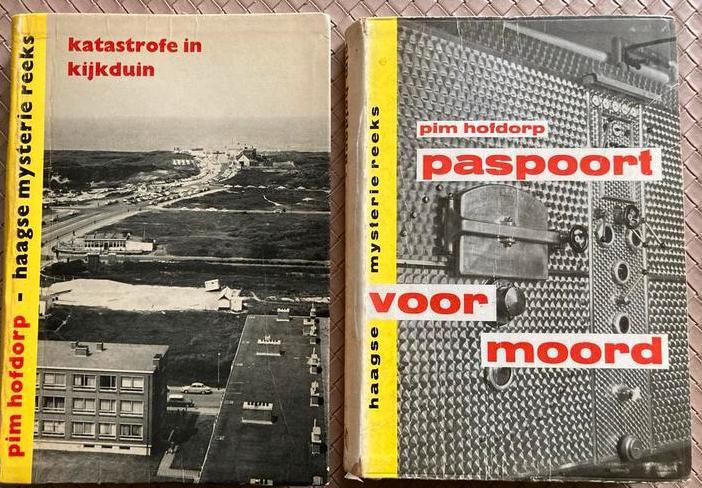 2 Haagse Mysterie Boeken Pim Hofdorp, Boeken, Detectives, Gelezen, Ophalen of Verzenden