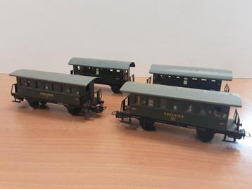 Vier personen wagons  beschikbaar voor biedingen