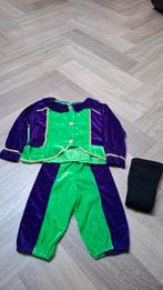 Pietenpak paars/groen + Hema legging maat 122-128, Ophalen of Verzenden, Zo goed als nieuw, 122 t/m 128, Jongen of Meisje