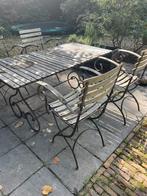 Tuinset met 4 stoelen, Ophalen, Gebruikt