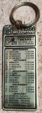 Chicago Bears American football sleutelhanger, Ophalen of Verzenden, Zo goed als nieuw, Sport