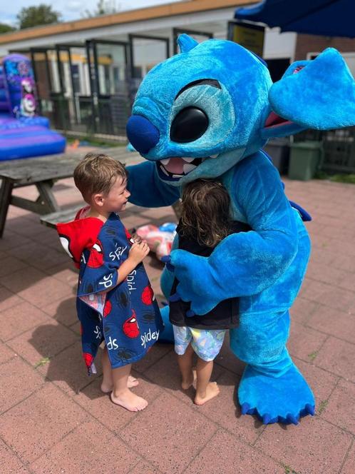 Mooie Stitch Lilo Angel mascottes met acteur op je feestje?, Hobby en Vrije tijd, Feestartikelen | Verhuur, Nieuw, Ophalen of Verzenden