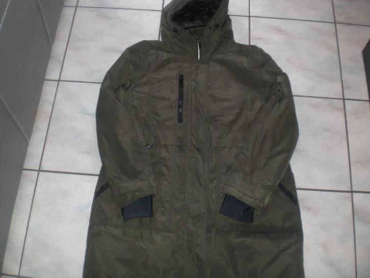 reset dames parka/jas maat 46, Kleding | Dames, Jassen | Winter, Zo goed als nieuw, Maat 46/48 (XL) of groter, Groen, Ophalen of Verzenden