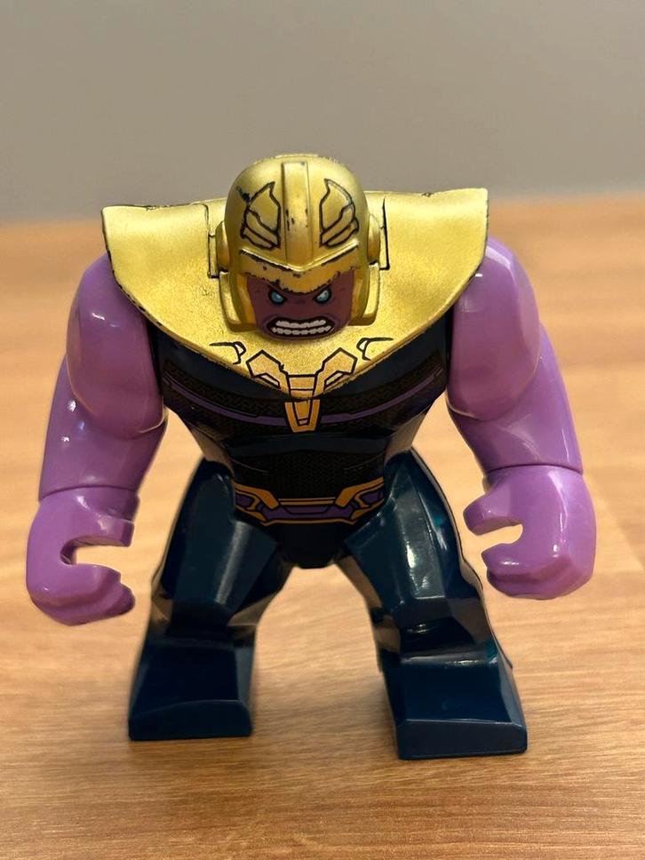 Lego Thanos Bigfig - Marvel Superheld, Kinderen en Baby's, Speelgoed | Actiefiguren, Zo goed als nieuw, Ophalen of Verzenden
