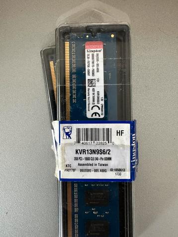 3x 2gb ddr3 desktop kingston beschikbaar voor biedingen