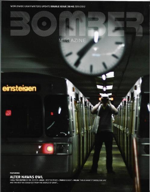Bomber graffiti magazine-tijdschrift 39/40, Boeken, Kunst en Cultuur | Fotografie en Design, Nieuw, Overige onderwerpen, Verzenden