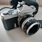 Nikon Nikkormat FT 50mm 1:2 Nikkor-H, Ophalen of Verzenden, Gebruikt, Spiegelreflex, Nikon