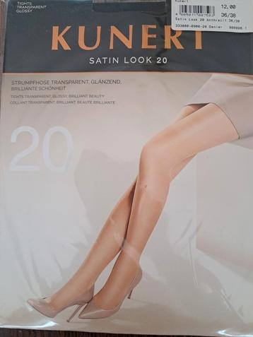 Kunert satin look 20 anthrazit oa 36-38 en 38-40 beschikbaar voor biedingen