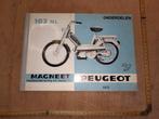 onderdelen catalogus Peugeot 103 NL, Ophalen of Verzenden, Zo goed als nieuw