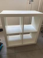 Ikea Kallax 4 vaks kast wit, Huis en Inrichting, Kasten | Wandmeubels, Ophalen, Zo goed als nieuw, Minder dan 150 cm, Minder dan 100 cm