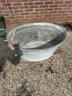 Zinken teil 28 liter, Tuin en Terras, Bloembakken en Plantenbakken, Ophalen, Gebruikt, Metaal, Tuin