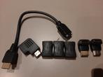 HDMI Koppelingen & Verbindingsstukken - Verleng & Haaks, Ophalen of Verzenden, Gebruikt, Minder dan 2 meter, HDMI-kabel