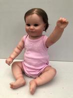 levensecht  Babypop ( Meisje)  48 cm, Ophalen of Verzenden, Zo goed als nieuw, Pop, Levensecht of Reborn