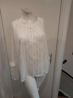 Zgan mooie witte Suncoo blouse maat L, Kleding | Dames, Wit, Maat 42/44 (L), Ophalen of Verzenden, Zo goed als nieuw