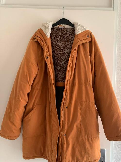 Prenatal winterjas okerkleur met capuchon, leuk gevoerd, XL, Kleding | Dames, Positiekleding, Gedragen, Jasje of Colbert, Maat 46/48 (XL) of groter